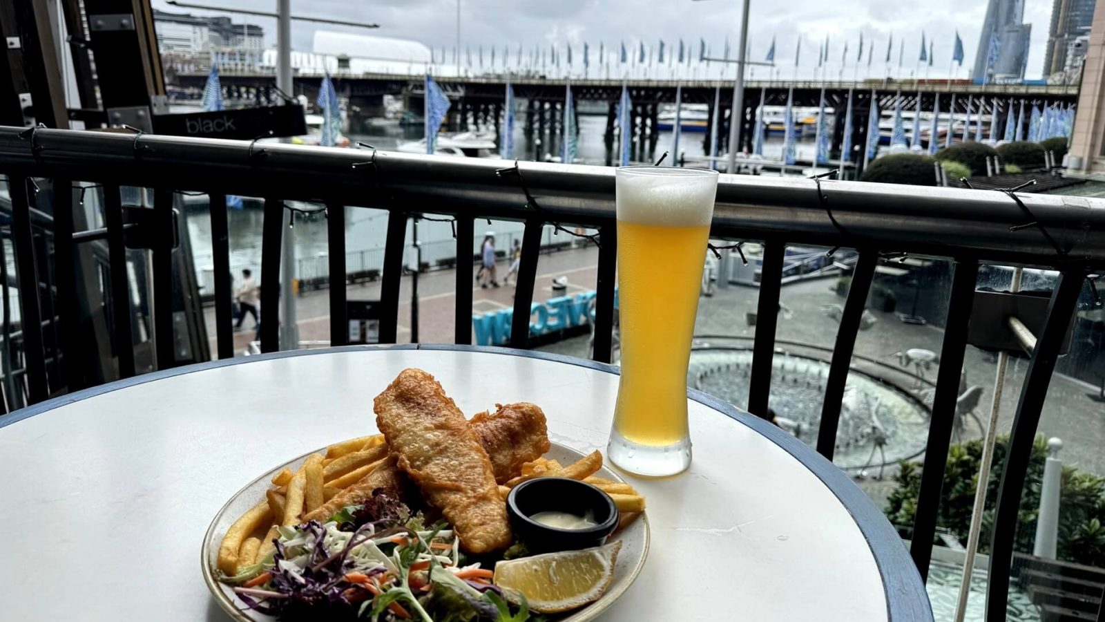 Enjoy Fish N Chips on Australia Day At Blackbird cafe