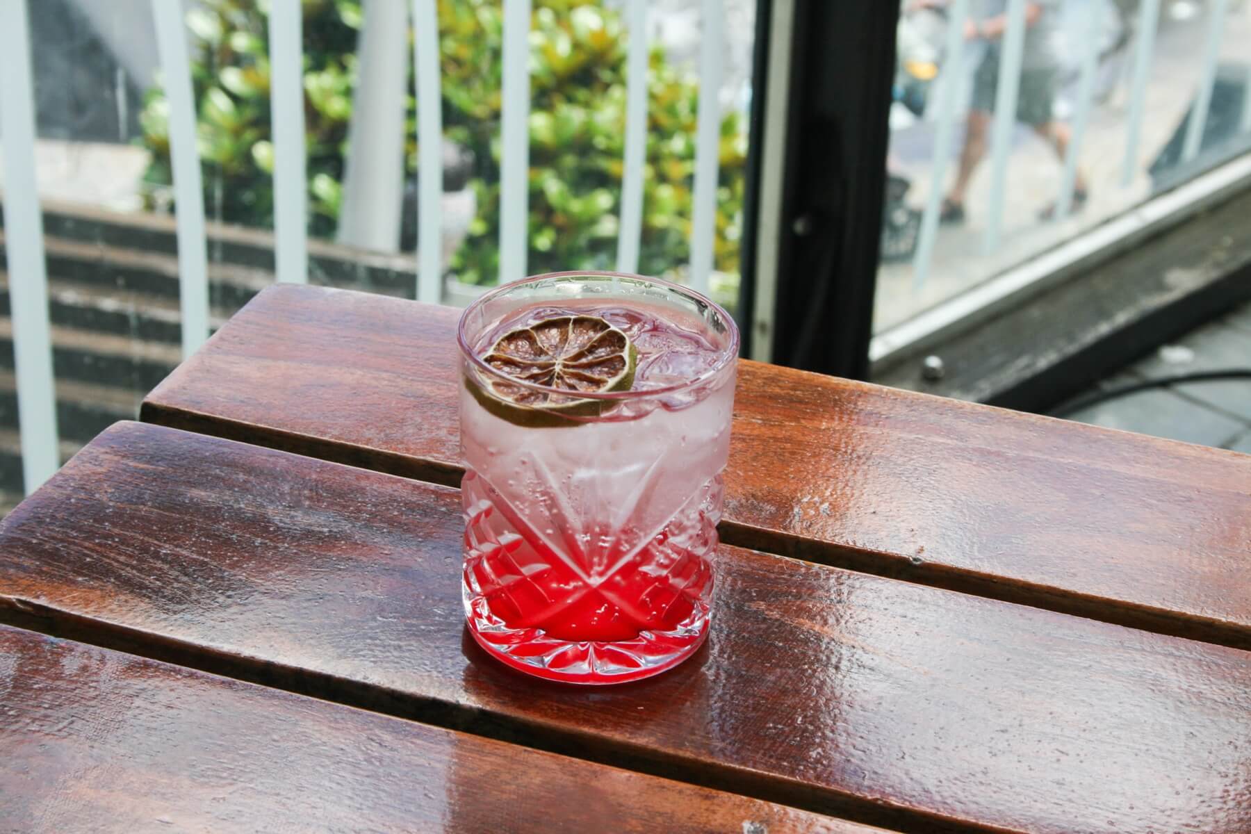 Enjoy a Flamingo Cocktail $10 Cocktails at Blackbird Cafe Cockle Bay